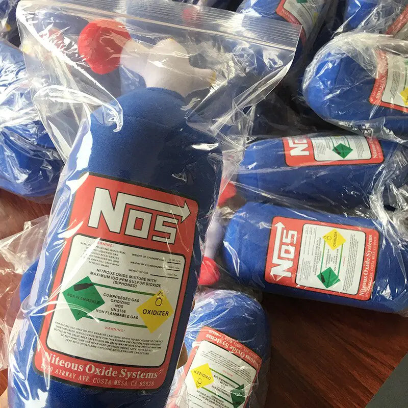 NOS Nitrous Oxide Bottle Toys Pillow