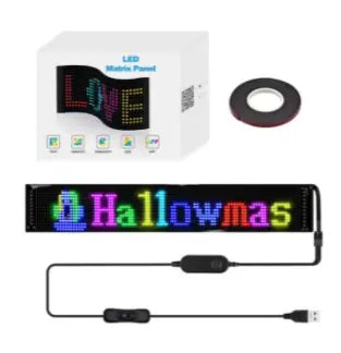 LED Customizable Car Display Flexible Bluetooth