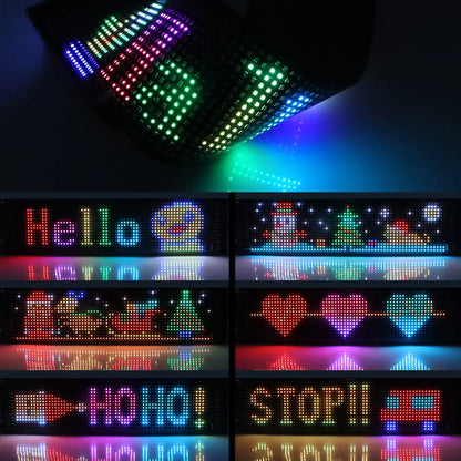 LED Customizable Car Display Flexible Bluetooth